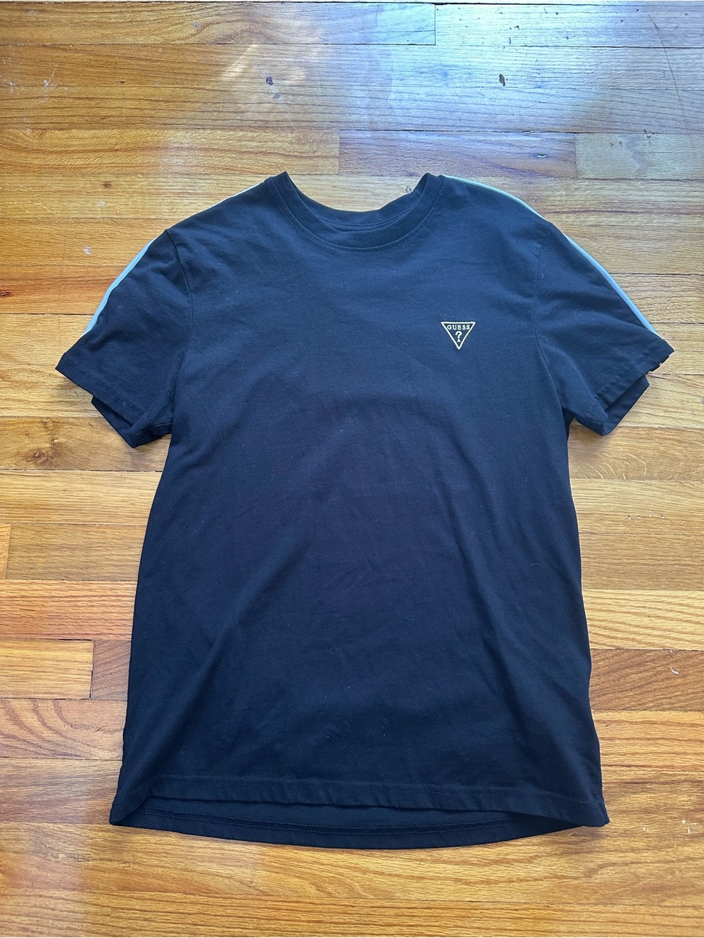 GUESS Men's Black Logo T-Shirt